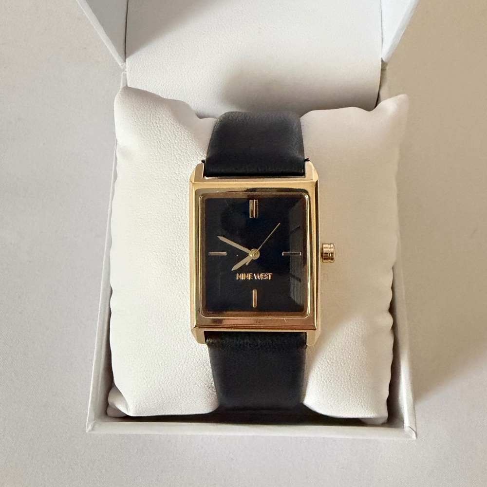 Nine West Rectangle Dial Analog Watch